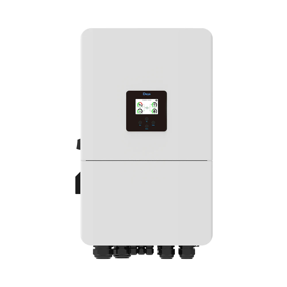 Deye SUN-15K-SG05LP3-EU-SM2 aszimmetrikus hibrid inverter 15kW - 3 fázis, alacsony feszültségű (LV)