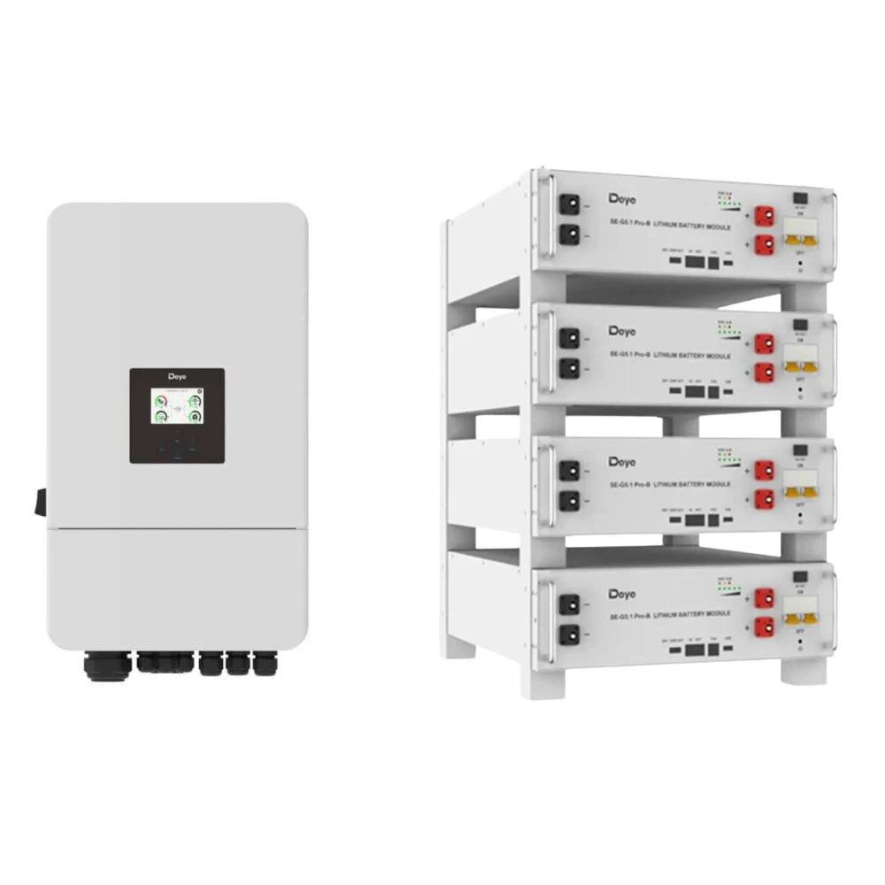 Deye 10kW hibrid inverter (LV) + Deye 20kWh akkumulátor (PRO-B)