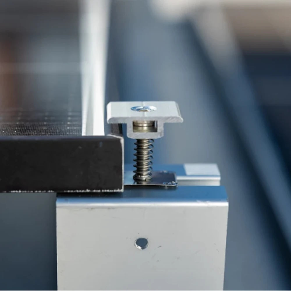 Mountkit FLAT10 köztes leszorító földelőlapkával (50 db)