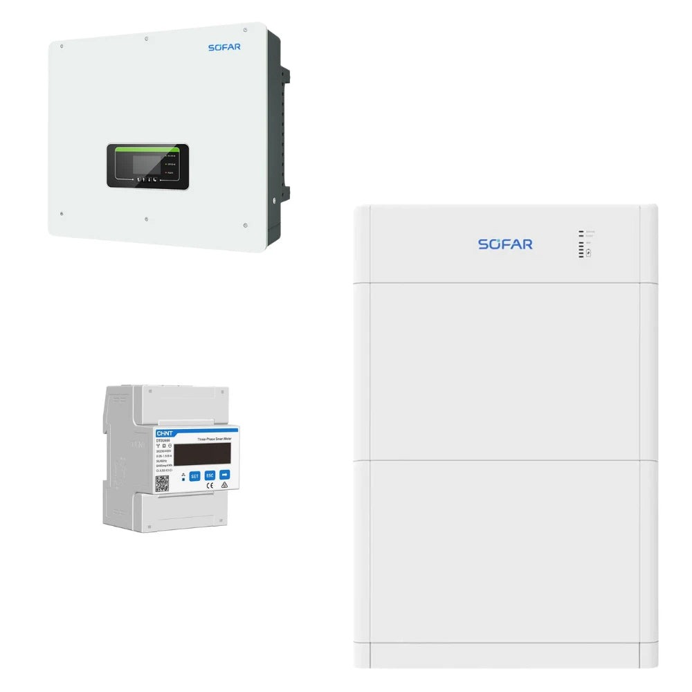 Sofar 5kW hibrid inverter + Sofar 10kWh akkumulátor