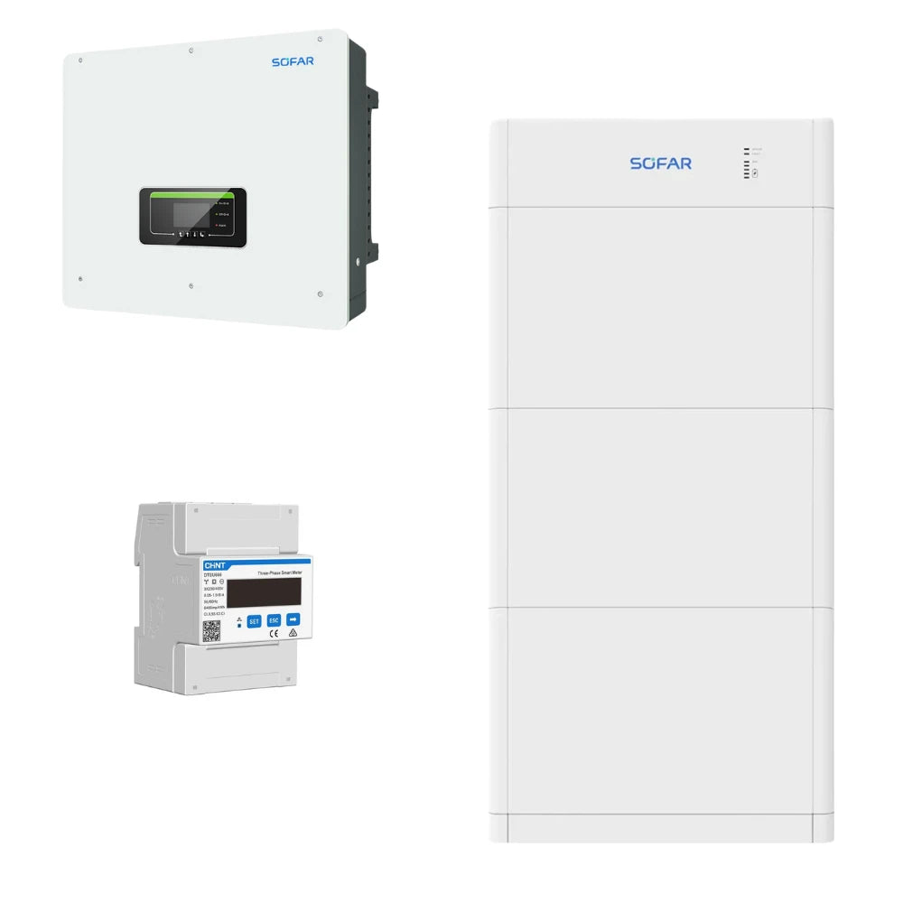 Sofar 6kW hibrid inverter + Sofar 15kWh akkumulátor