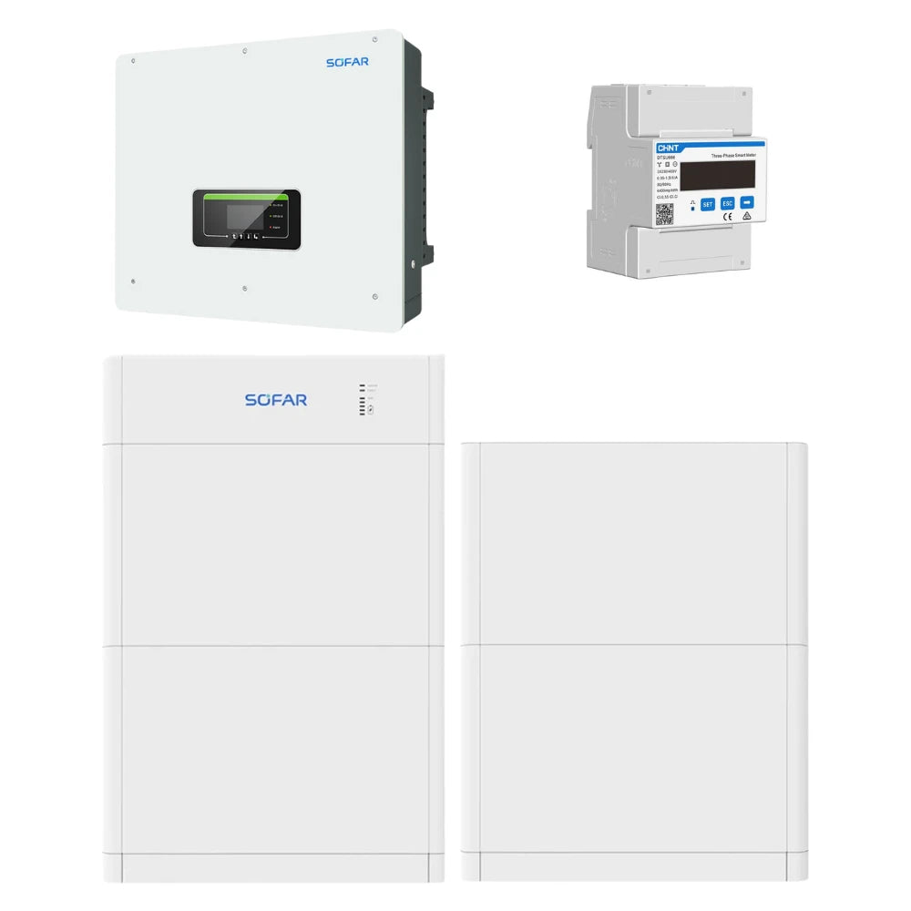 Sofar 6kW hibrid inverter + Sofar 20kWh akkumulátor