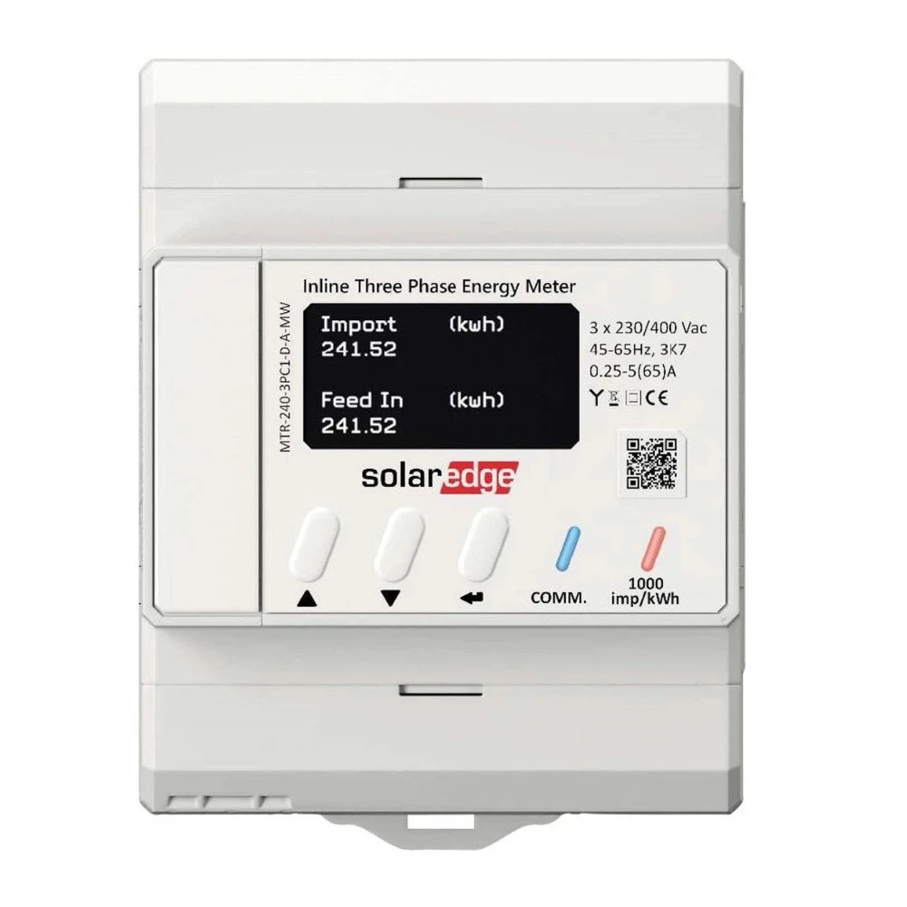 SolarEdge MTR-240-1PC1-DW-MW inline mérő 65A 1 fázis