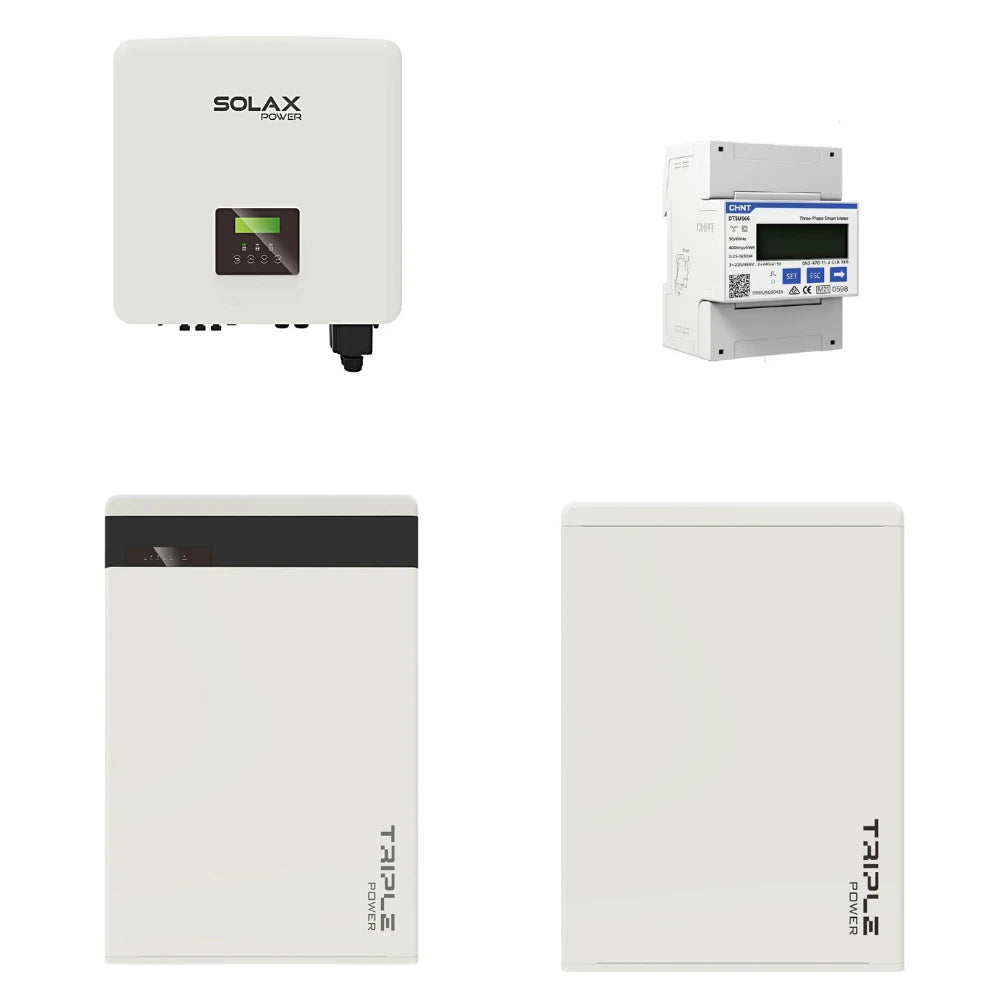 SolaX 10kW hibrid inverter + SolaX 10kWh akkumulátor (T58)