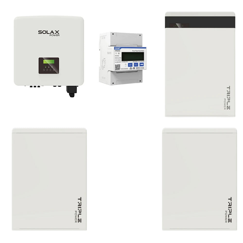 SolaX 5kW hibrid inverter + SolaX 15kWh akkumulátor (T58)