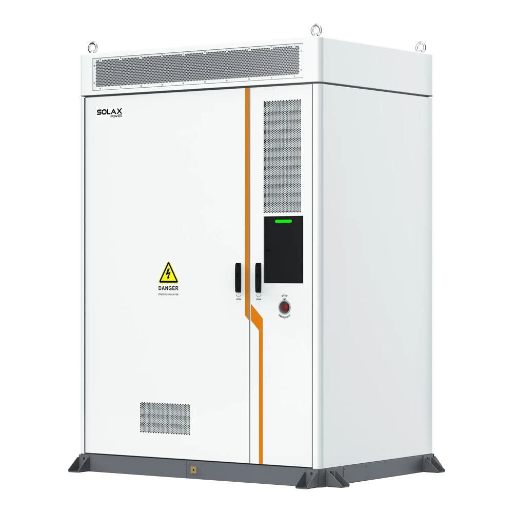 SolaX Trene P125B261L - 125 kW inverter + 261 kWh ipari energiatároló (vízhűtéses)