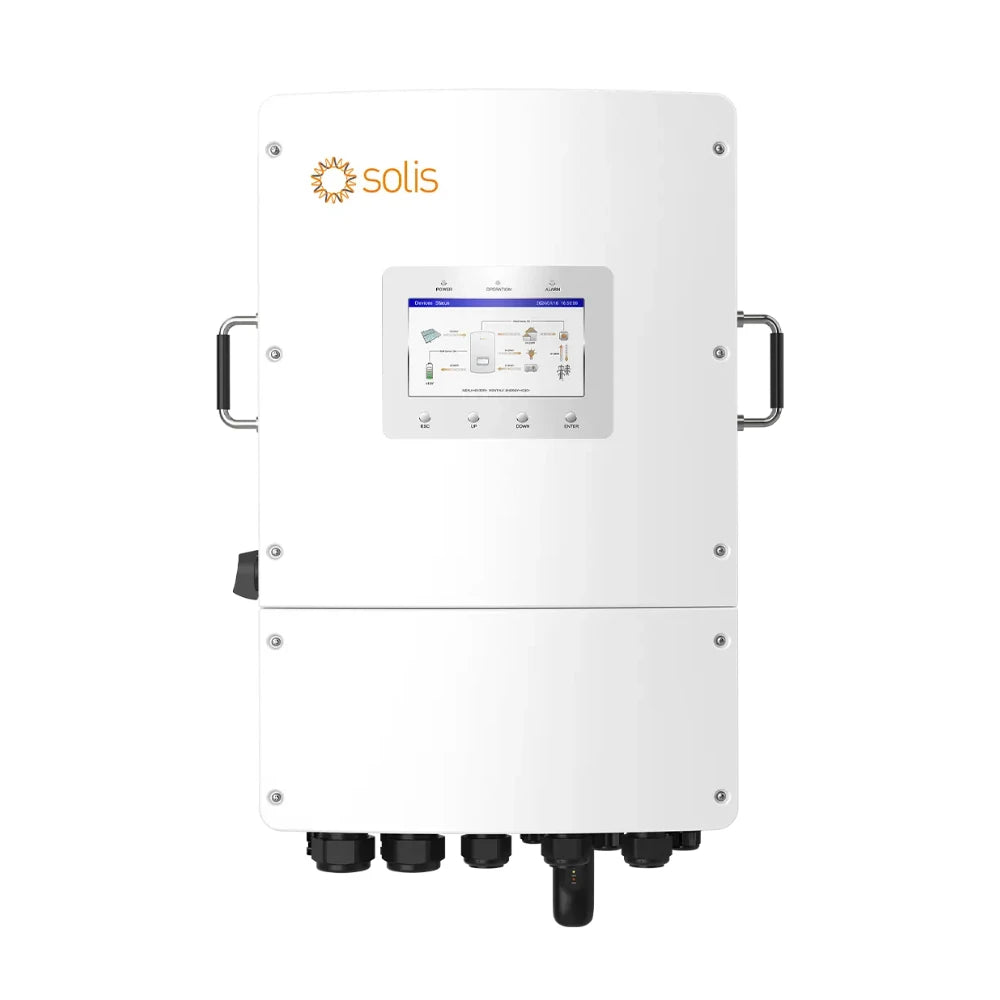 Solis S6-EH3P8K02-NV-YD-L aszimmetrikus hibrid inverter 8kW - 3 fázis, alacsony feszültségű (LV)
