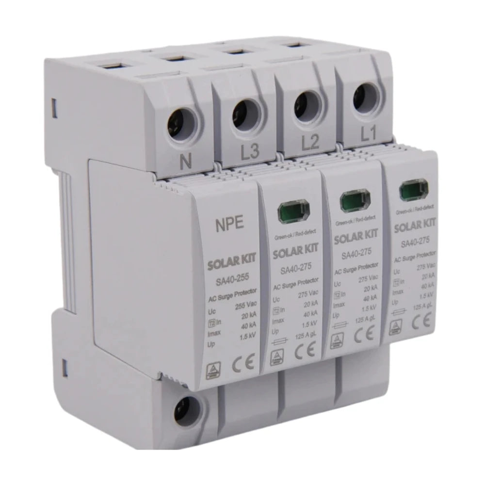 WattKit AC túlfeszültség-levezető 3P (T2 - túlfeszültség-védelem)