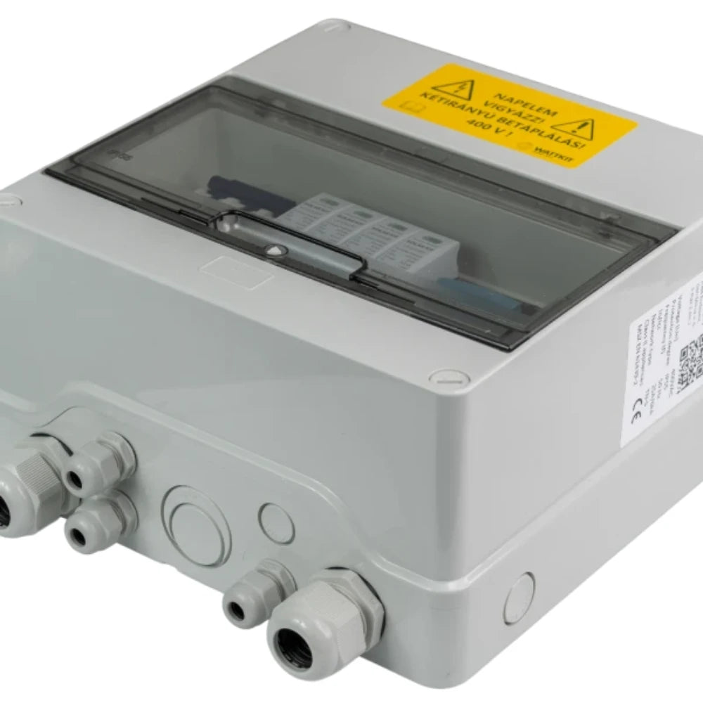 WattKit előreszerelt AC védelmi doboz 16A (túlfeszültség-védelem, T2)